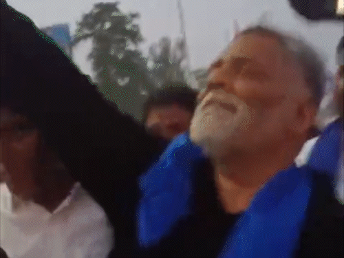 पूर्णिया में अंबेडकर जयंती पर निकली विशाल शोभा यात्रा:जुलूस में जमकर थिरके सांसद पप्पू यादव, जय भीम के नारे लगाए