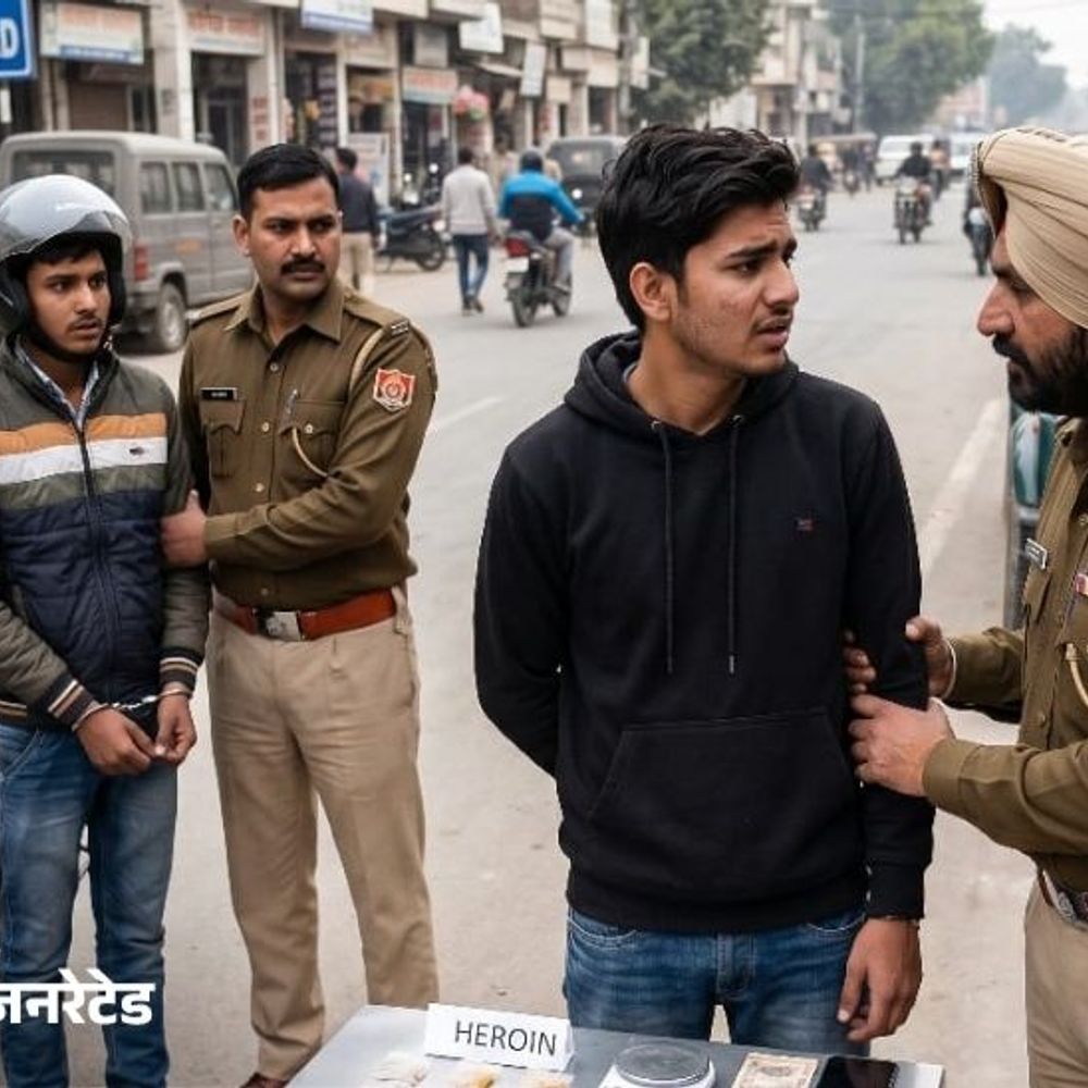 फतेहाबाद में हेरोइन लेकर जा रहे दो युवक पकड़े:  बाइक पर जाते समय पुलिस ने पकड़ा; एनडीपीएस एक्ट में केस दर्ज – Fatehabad (Haryana) News