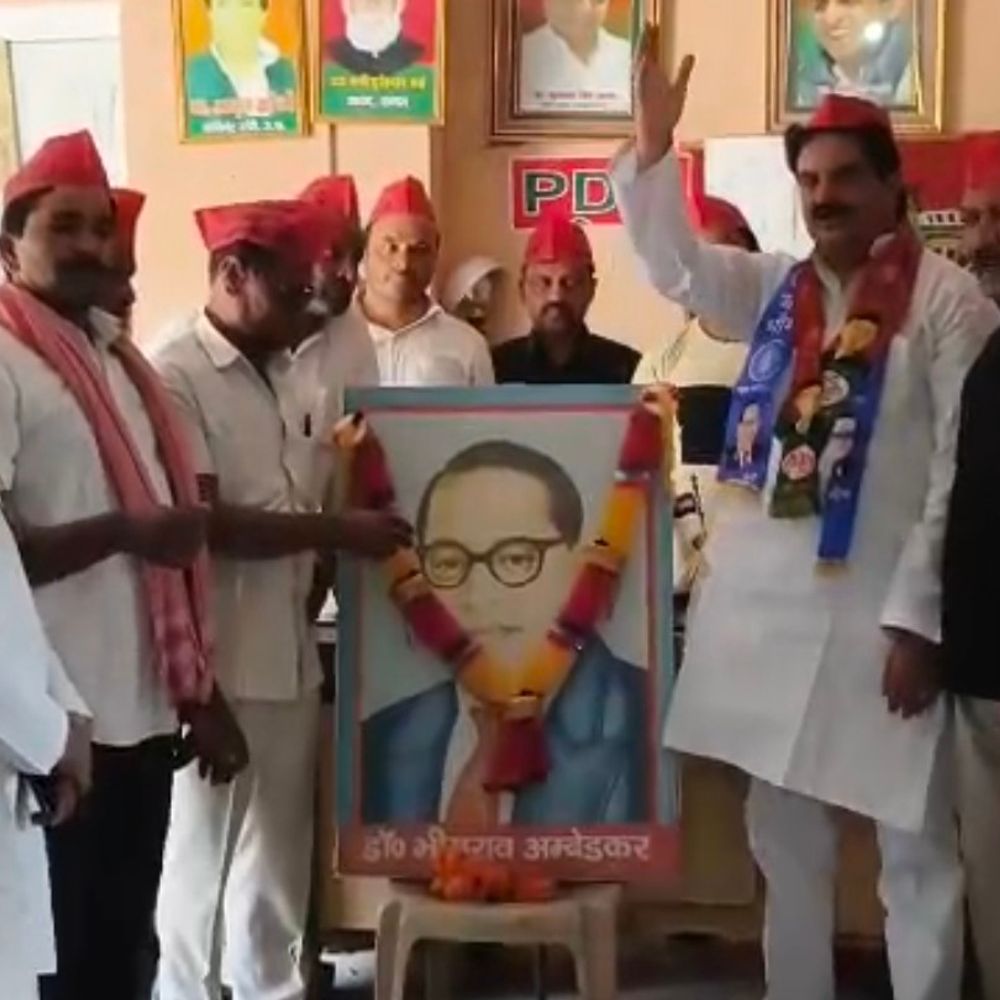 सम्भल में मनाई गई अंबेडकर जयंती:राजनीतिक दलों और संगठनों ने कार्यक्रमों का आयोजन किया