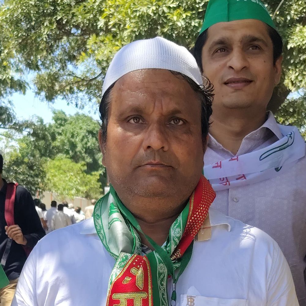 सीएम की जनसभा में मुस्लिम युवक का जय श्रीराम नारा:मोहम्मद लुकमान राणा बोले- भाईचारा सबसे बड़ी पहचान, समाज में एकता का दिया संदेश