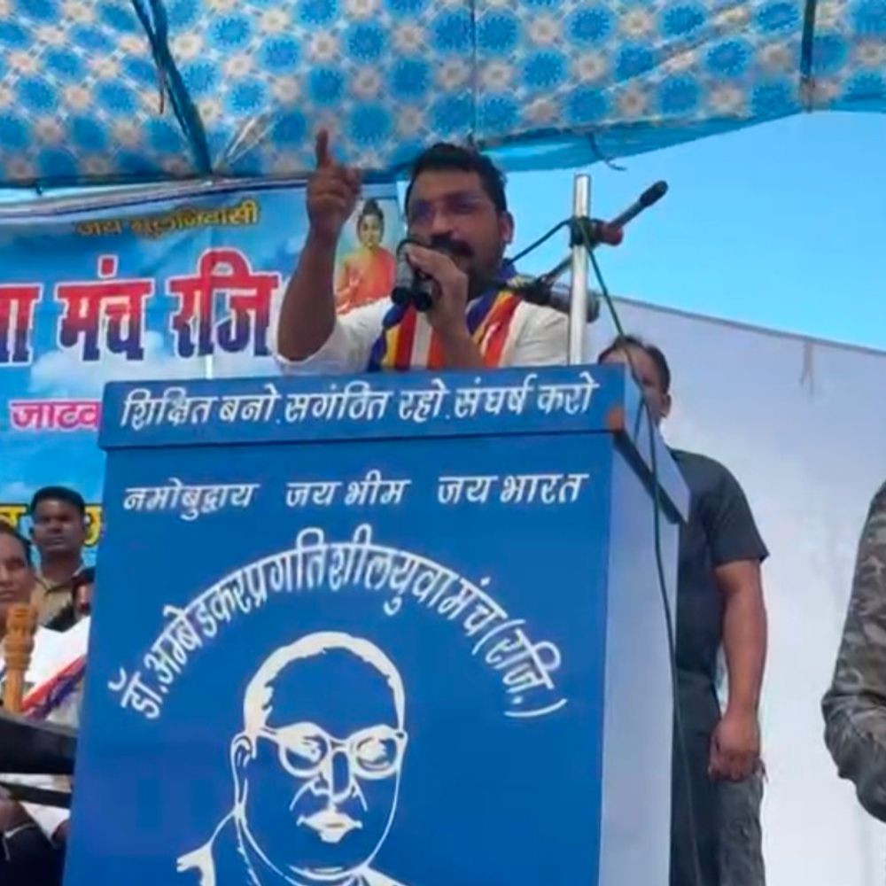 चंद्रशेखर आजाद बोले- शिक्षा और अधिकार ही असली ताकत:सहारनपुर में अंबेडकर जयंती पर हुए कार्यक्रम में पहुंचे, कहा- संघर्ष से मिली पहचान