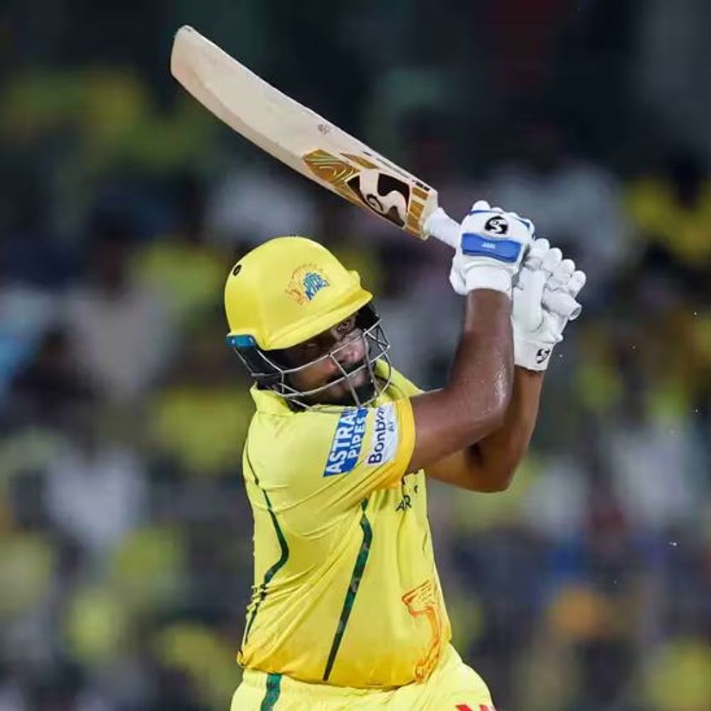 IPL में चेन्नई Vs कोलकाता-CSK के 3 बैटर्स पवेलियन लौटे:कार्तिक त्यागी ने सैमसन को बोल्ड किया, पिछली बॉल पर छक्का पड़ा था