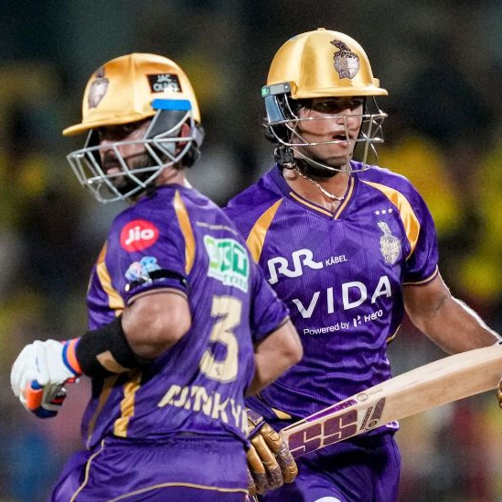 IPL में चेन्नई ने 193 का टारगेट दिया:कोलकाता के 6 बैटर्स आउट; नूर ने रहाणे, ग्रीन और रिंकू को पवेलियन भेजा