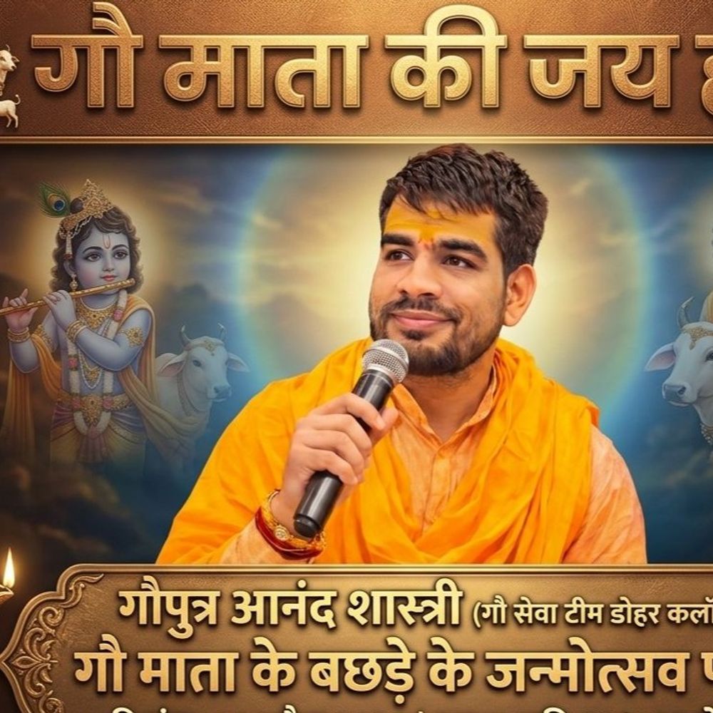 नारनौल में बछड़े के जन्म पर पूरे गांव को दावत:  किसान परिवार ने छठीं पर जागरण कराया, मुनादी कराकर न्योता दिया; पोस्टर-बैनर लगाए – Narnaul News