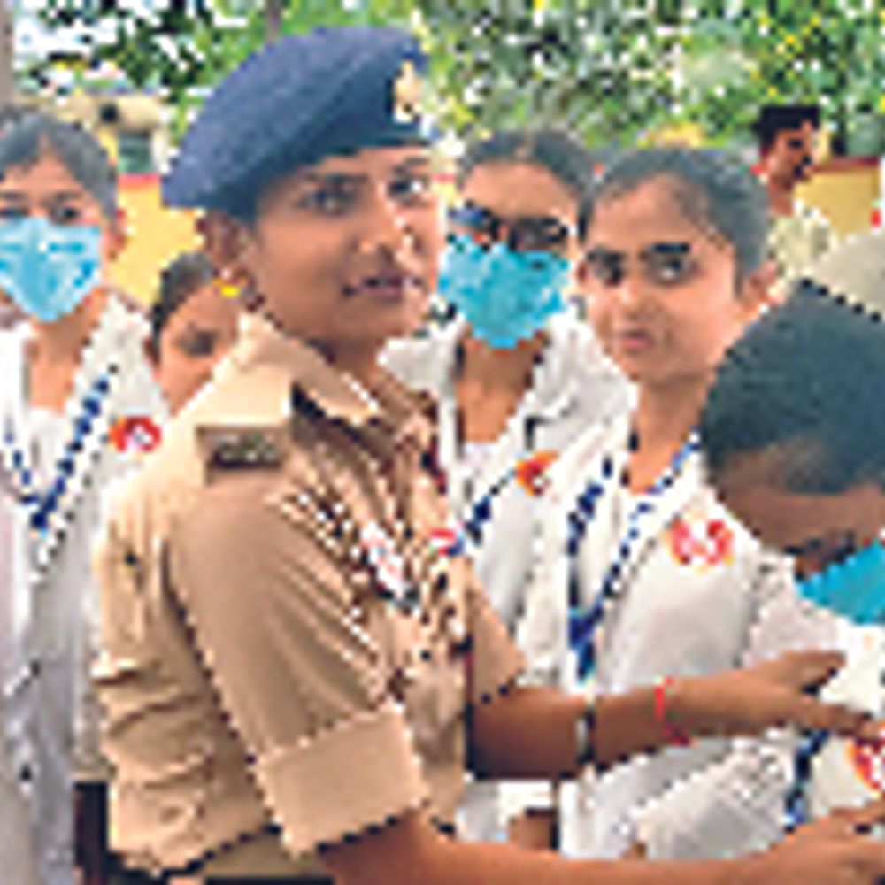 अग्निशमन सेवा सप्ताह पर शहर में चलाया गया जागरूकता अभियान