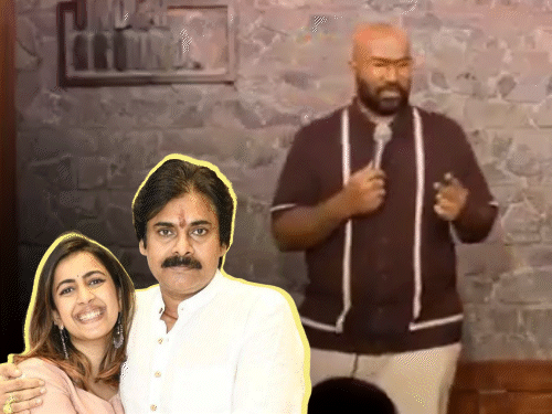 
                 कॉमेडियन को पुलिस ने प्रयागराज से उठाया:पवन कल्याण की 3 शादियों का मजाक उड़ाया, भतीजी के तलाक पर भी कमेंट किया 
            