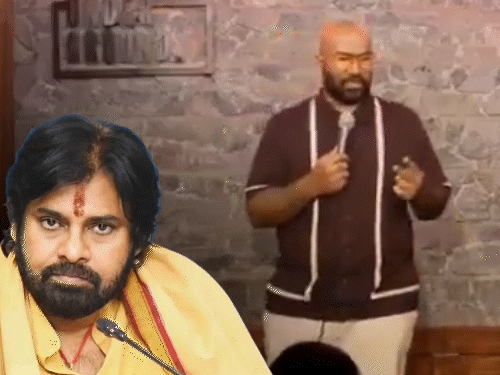 
                 स्टैंड-अप कॉमेडियन अनुदीप कटिकाला को प्रयागराज से पुलिस ने पकड़ा:टॉलीवुड एक्ट्रेस निहारिका के तलाक को लेकर किया था कमेंट 
            