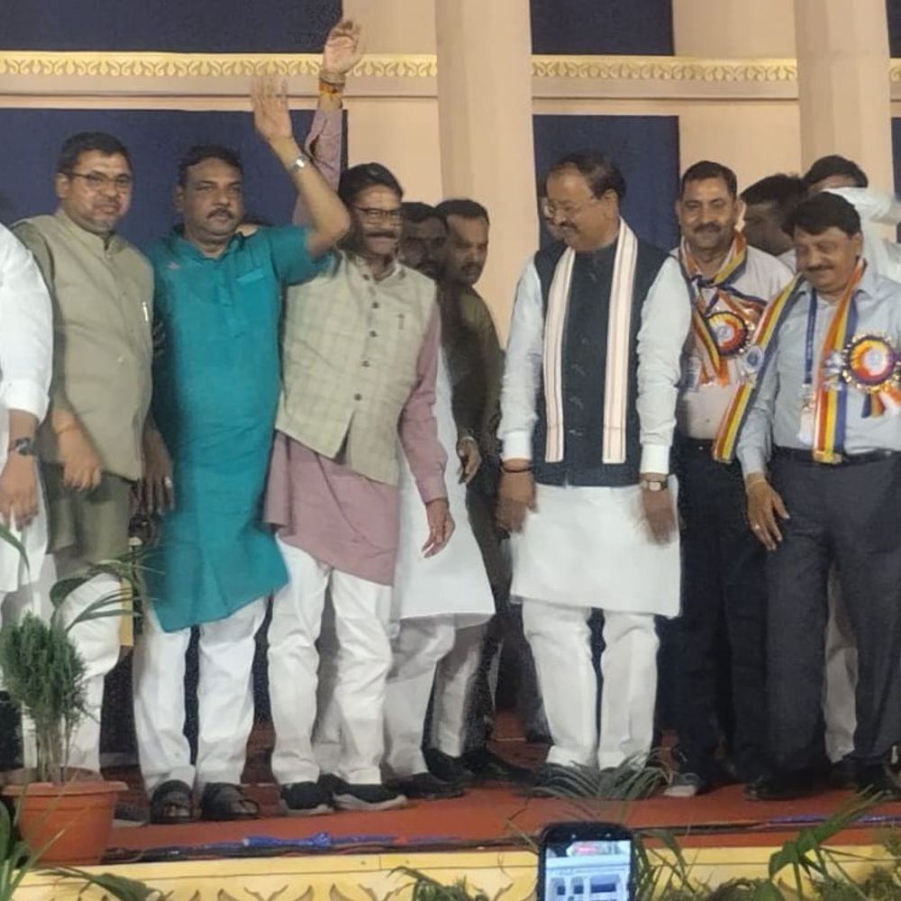 डिप्टी सीएम ने किया भीमनगरी का उद्घाटन:बाबासाहेब के जयकारों से गूंजी भीमनगरी,केशव प्रसाद मौर्य-शिक्षित बनो,संगठित रहो