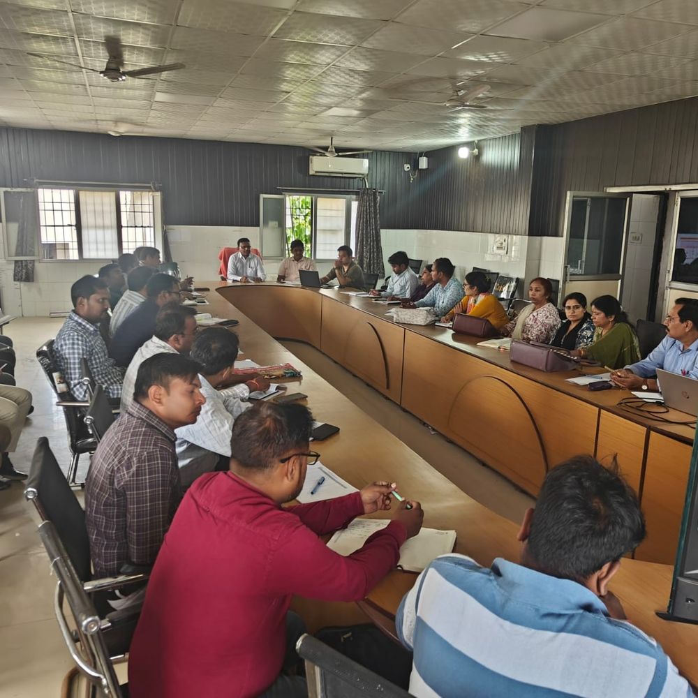 औरैया में 20 अप्रैल से टीकाकरण अभियान:डिप्थीरिया रोकथाम को लेकर अंतर्विभागीय बैठक, कार्ययोजना पर चर्चा