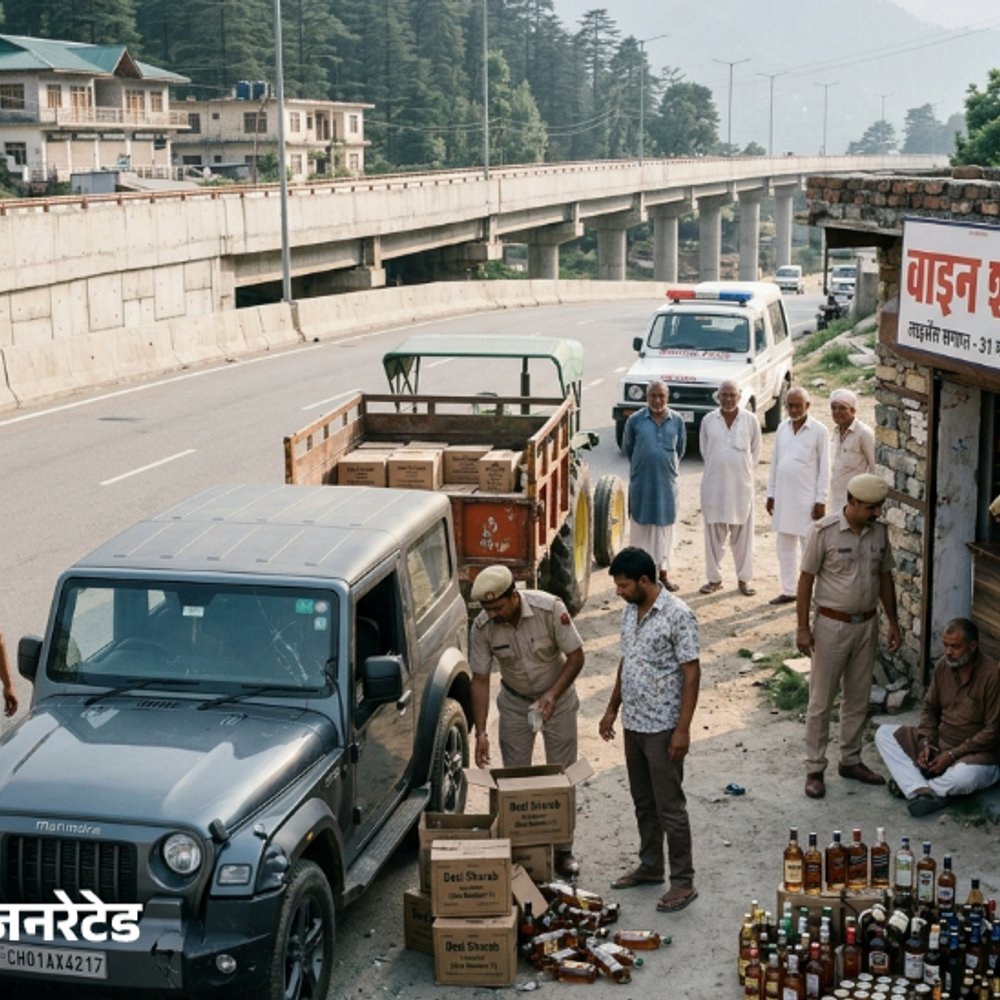 शिमला में आबकारी विभाग ने पकड़ी अवैध शराब:  ऑल्टो कार में ले जा रहा था आरोपी, वाइन शॉप से भी बेची जा रही – Shimla News