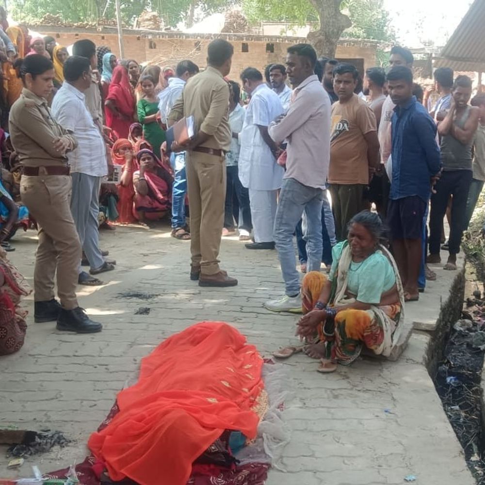 सनकी पति ने पत्नी को पीट-पीटकर मार डाला:रायबरेली में एक दिन बाद इलाज के दौरान तोड़ा दम, आरोपी गिरफ्तार