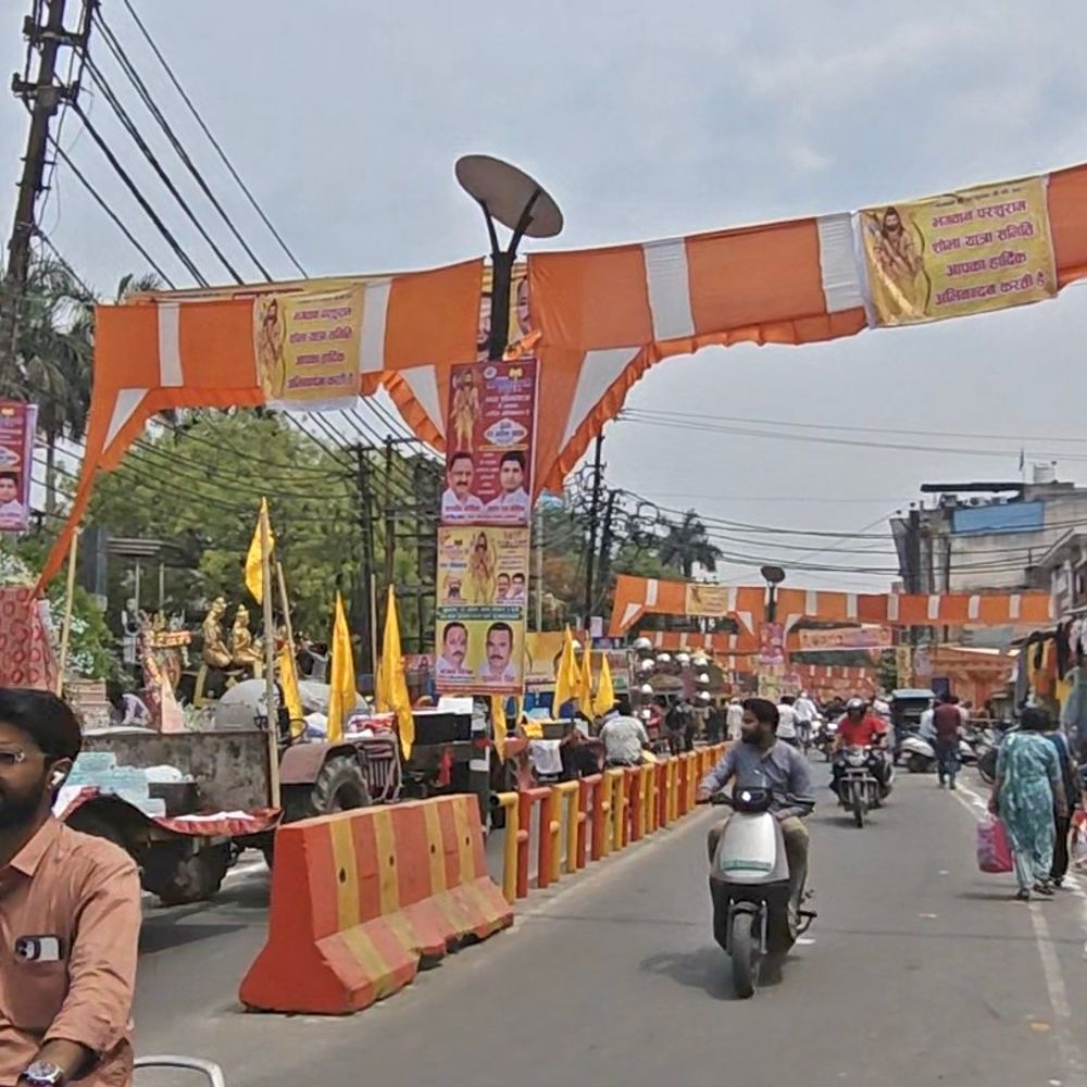 मुजफ्फरनगर में निकलेगी परशुराम शोभायात्रा:टाउन हॉल से शुरू होकर प्रमुख मार्गों से गुजरेगी, आकर्षक झांकियां शामिल होंगी