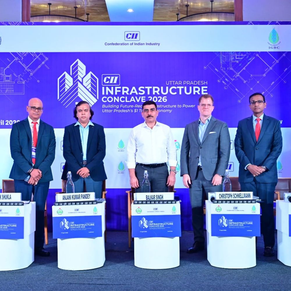 लखनऊ में सीआईआई इंफ्रास्ट्रक्चर कॉन्क्लेव:बुनियादी ढांचे के विकास को नई दिशा देने पर हुई चर्चा