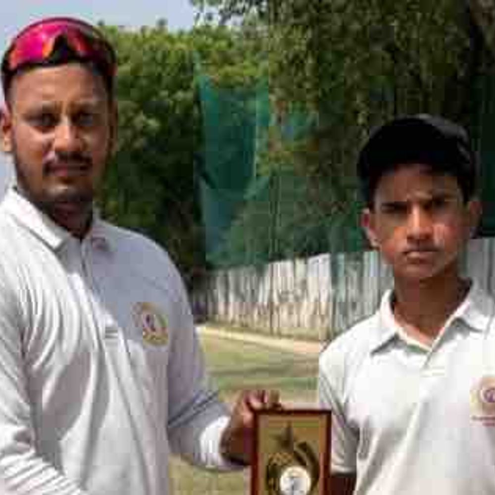 केडीएमए क्रिकेट एकेडमी ने आरपीसीए को 9 विकेट से हराया:सुनील तिवारी अंडर-13 लीग में अनुपम बने प्लेयर ऑफ द मैच