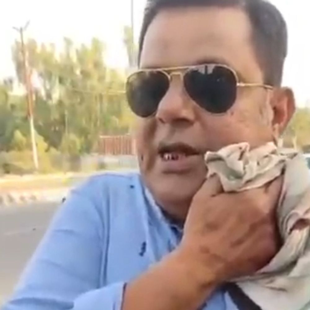 रामपुर में चाइनीज मांझे से युवक घायल:हाईवे पर स्कूटी सवार की गर्दन में उलझा मांझा, पुलिस ने कार्रवाई तेज की