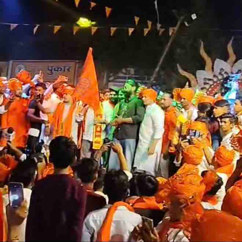 कानपुर में श्रीराम जन्मोत्सव पर निकली भव्य शोभायात्रा:हजारों श्रद्धालु शामिल, 5 किलोमीटर मार्ग पर गूंजे जय श्रीराम के जयकारे