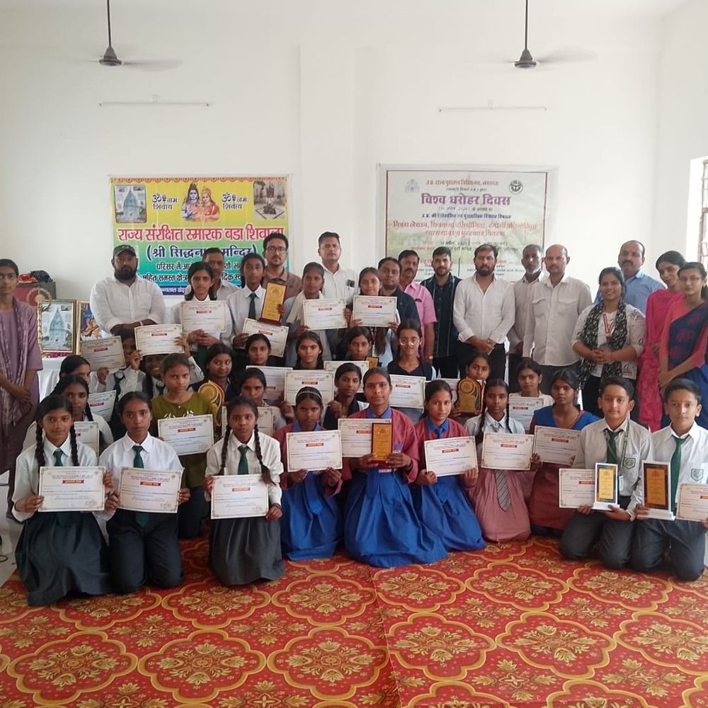 लखनऊ में विश्व धरोहर दिवस पर राष्ट्रीय सेमिनार:विरासत संरक्षण पर चर्चा, छात्रों ने दिखाई प्रतिभा