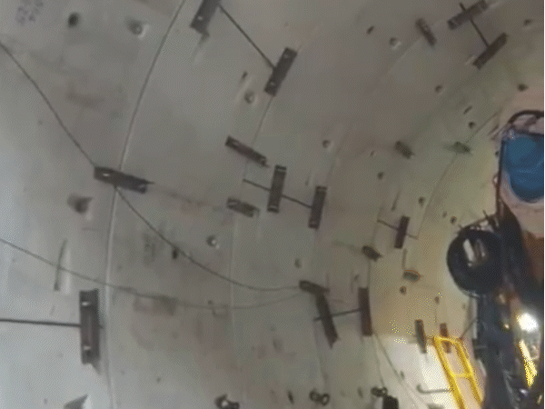 जमीन के अंदर ‘दुर्गावती’ ने 10 मीटर सुरंग बनाई:  पहली बार देखिए कैसे बन रही भोपाल मेट्रो की सुरंग; दूसरी टीबीएम भी जल्द उतरेगी – Bhopal News