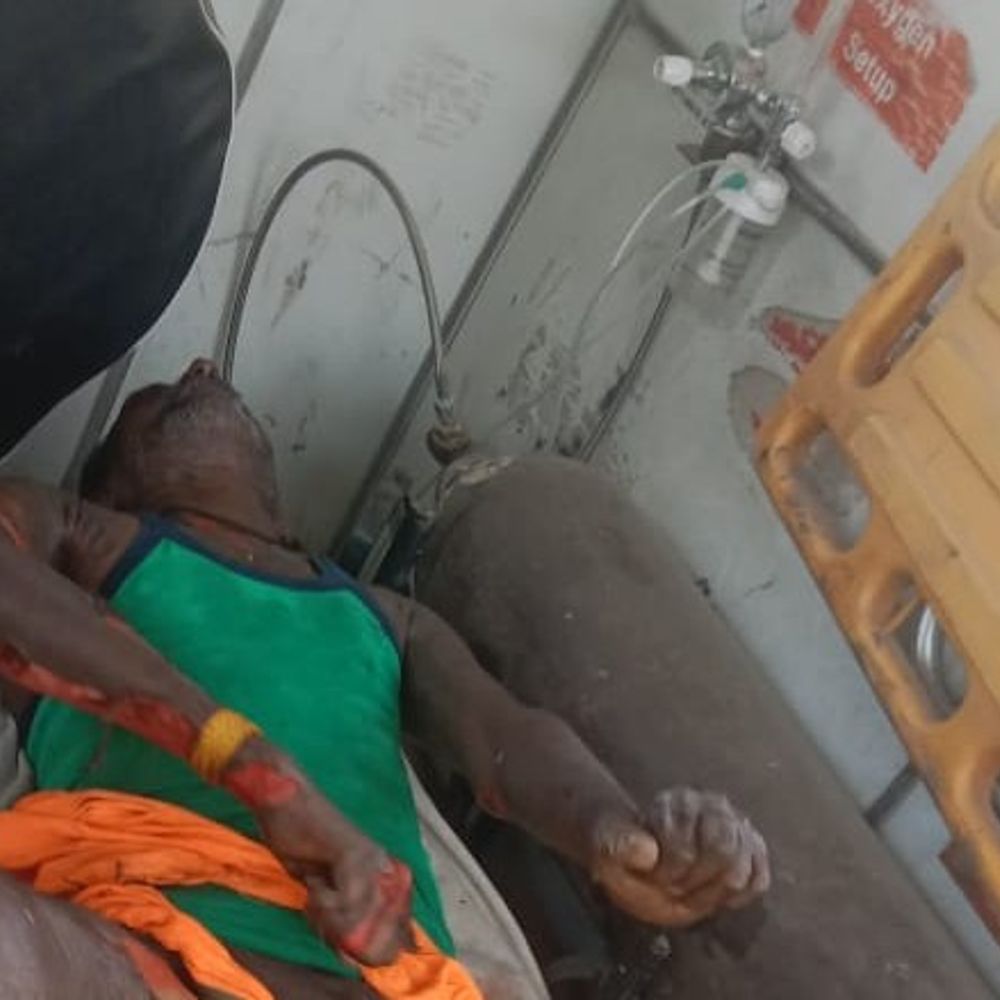 खेत में आग बुझाते समय बुजुर्ग किसान की मौत:बाराबंकी में गेहूं की फसल बचाने के प्रयास में हुआ हादसा