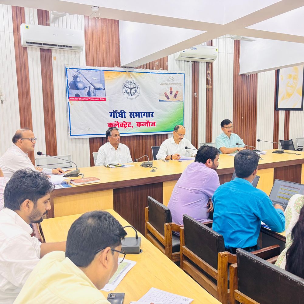 कन्नौज में 9 केंद्रों पर गेंहू खरीद शून्य:अधूरी तैयारियों से किसान परेशान, डीएम ने जताई नाराजगी; ई-पास मशीनें खराब पड़ीं