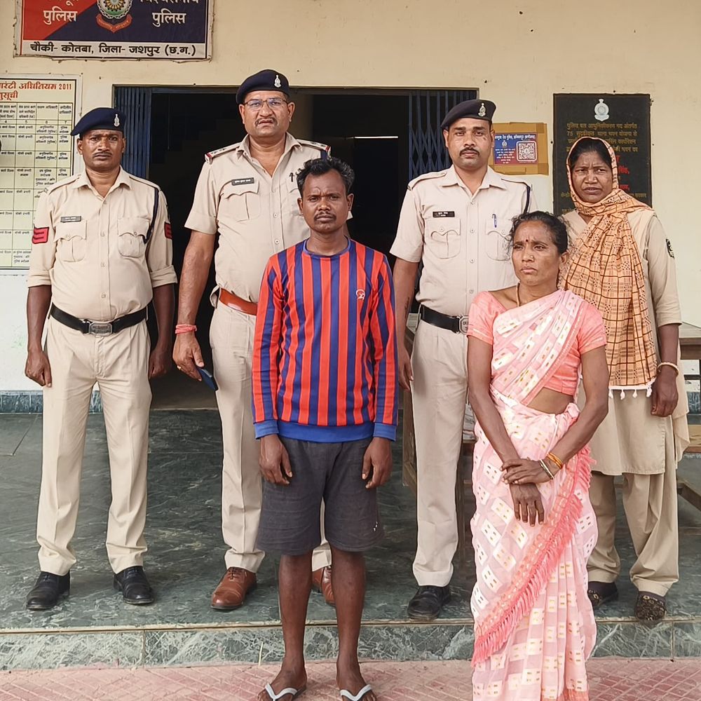 जशपुर में साले-भाभी की पिटाई से जीजा की मौत:  पारिवारिक विवाद में गंभीर चोटें, इलाज के दौरान दम तोड़ा; दो गिरफ्तार – Jashpur News