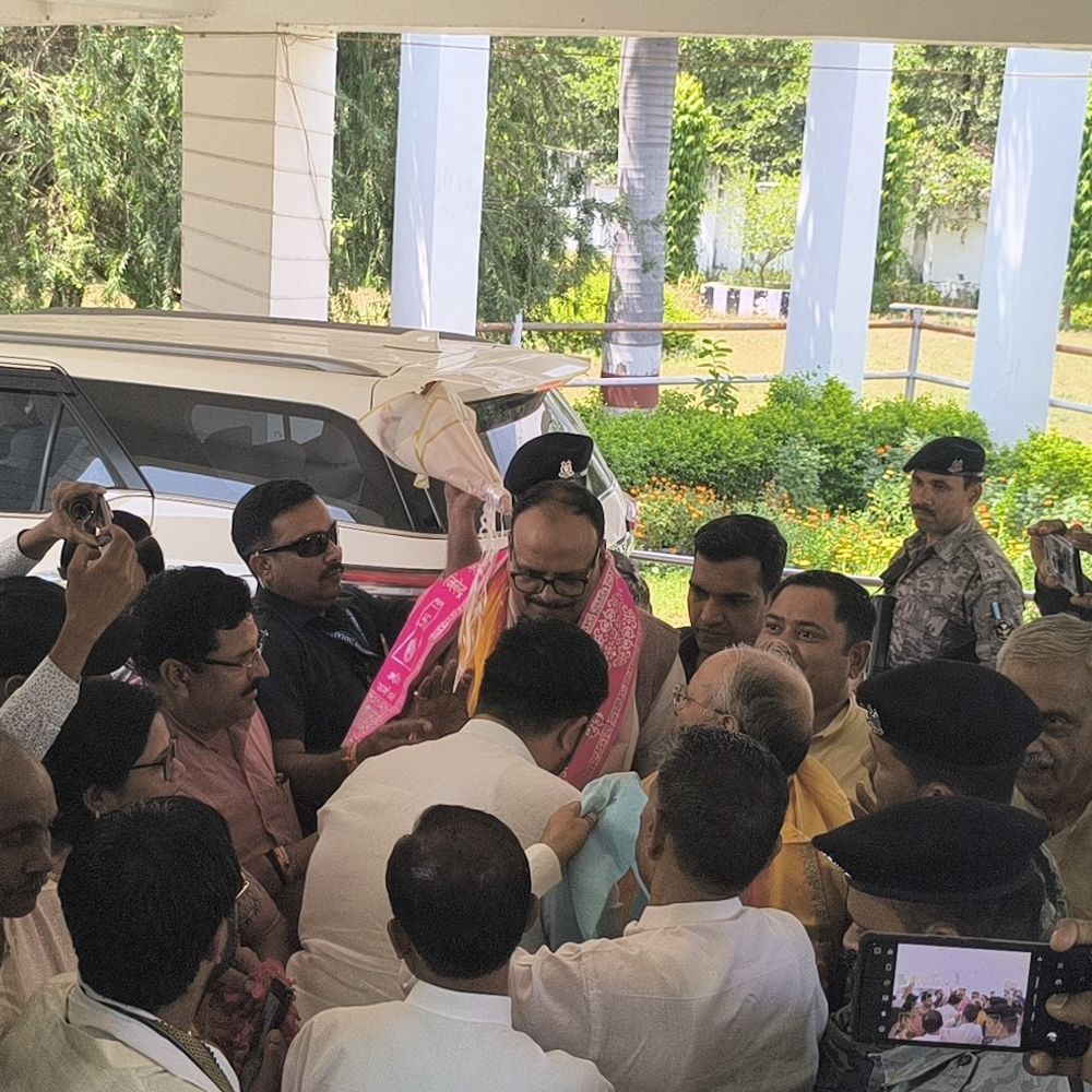 मैनपुरी में परशुराम जयंती कार्यक्रम में शामिल हुए डिप्टी सीएम:महिला आरक्षण बिल पर बोले, विरोधियों पर साधा निशाना