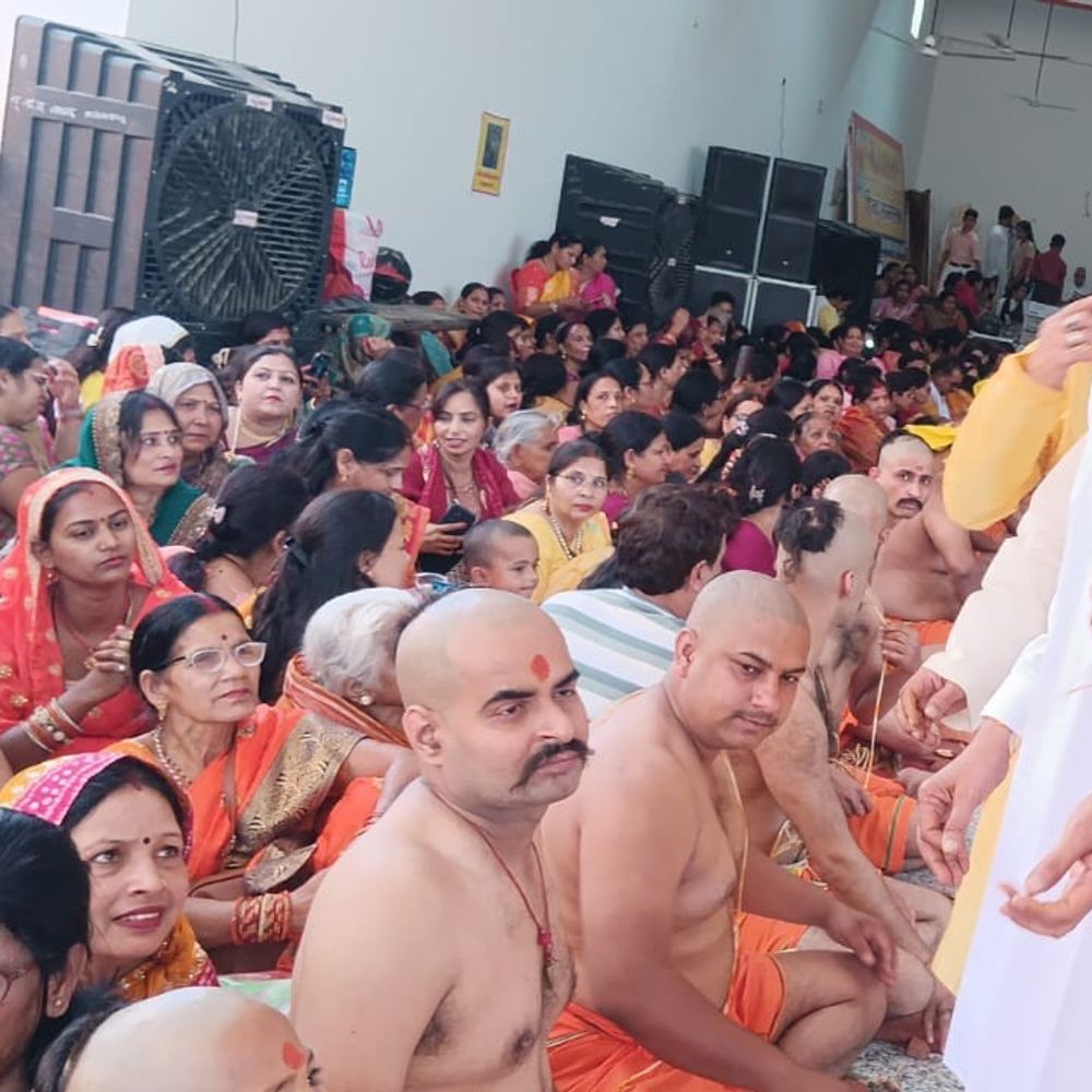 लखनऊ में 135 बटुकों का सामूहिक यज्ञोपवीत संस्कार:अखिल भारतीय ब्रह्म समाज ने 24वां समारोह आयोजित किया