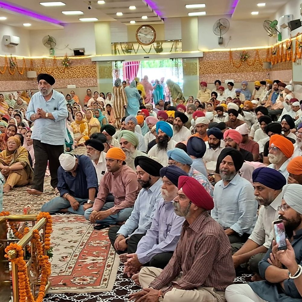 लखनऊ में खालसा सजना दिवस पर दीवान का आयोजन संपन्न:गुरुद्वारा सदर में दो दिवसीय आयोजन में उमड़ी संगत
