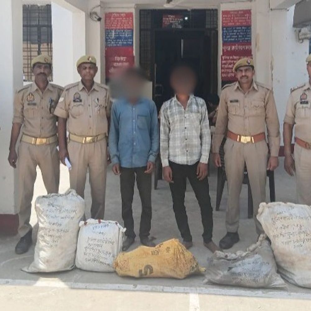 ट्रांसफार्मर से तेल और तार चोरी का खुलासा:फतेहपुर में 2 आरोपी गिरफ्तार, चोरी का माल बरामद