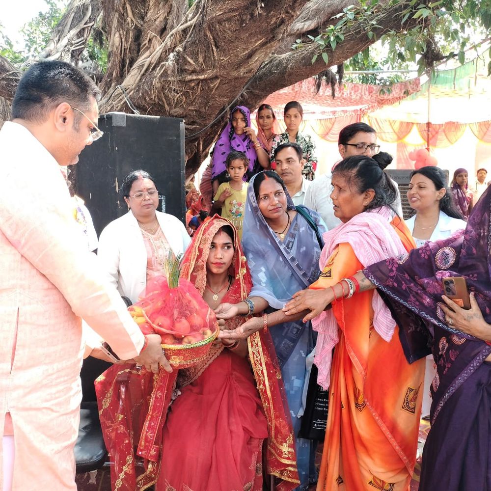 सिद्धार्थनगर के बढ़नी PHC में दंत चिकित्सा शिविर आयोजित:विधायक विनय वर्मा ने किया शुभारंभ, स्वास्थ्य सेवाओं को गांव-गांव तक पहुंचाने के लिए सरकार प्रयासरत