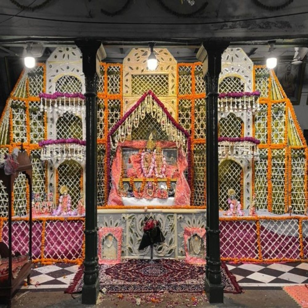 निम्बार्क कोट शताब्दी वर्ष समारोह संपन्न:अक्षय तृतीया पर सर्वांग अभिषेक हुआ, फूलबंगले में विराजे राधारमण लाल,एक वर्ष से चल रहा था शताब्दी वर्ष महोत्सव