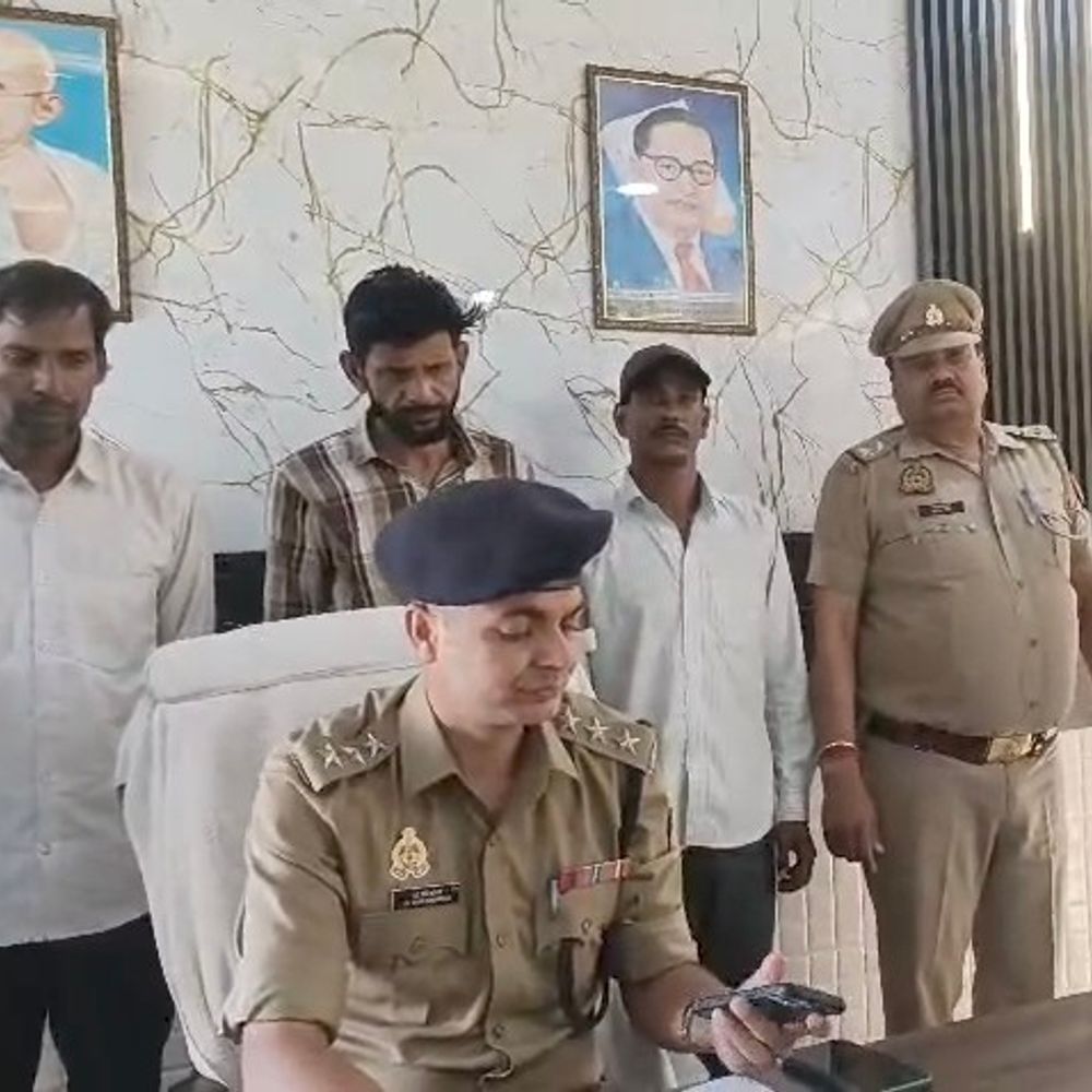 मुजफ्फरनगर में फर्जी नंबर प्लेट गैंग का भंडाफोड़:दो ट्रकों के साथ तीन गिरफ्तार, टैक्स-बीमा धोखाधड़ी का खुलासा