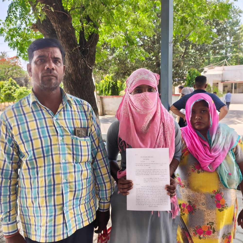 सहारनपुर में जमीन विवाद में युवती से मारपीट:परिवार ने पुलिस पर कार्रवाई न करने का आरोप लगाया, SSP से मदद मांगी