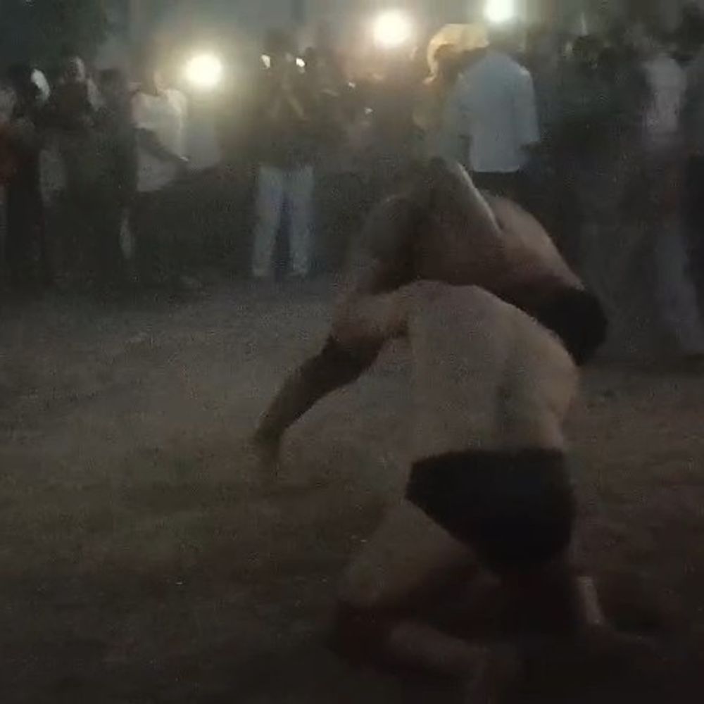 भारत केसरी अंकित पहलवान ने जीता सिहोरा दंगल:विदेशी पहलवान को हराकर 2.5 लाख रुपये और मोटरसाइकिल हासिल की