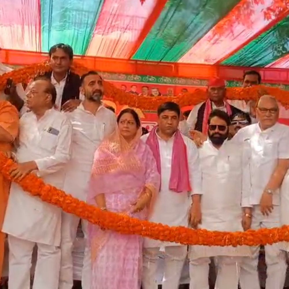 बिजनौर में सपा का पीडीए सद्भावना सम्मेलन आयोजित:सांसद रुचि वीरा बोलीं- महिलाओं को केवल आरक्षण देना पर्याप्त नहीं है