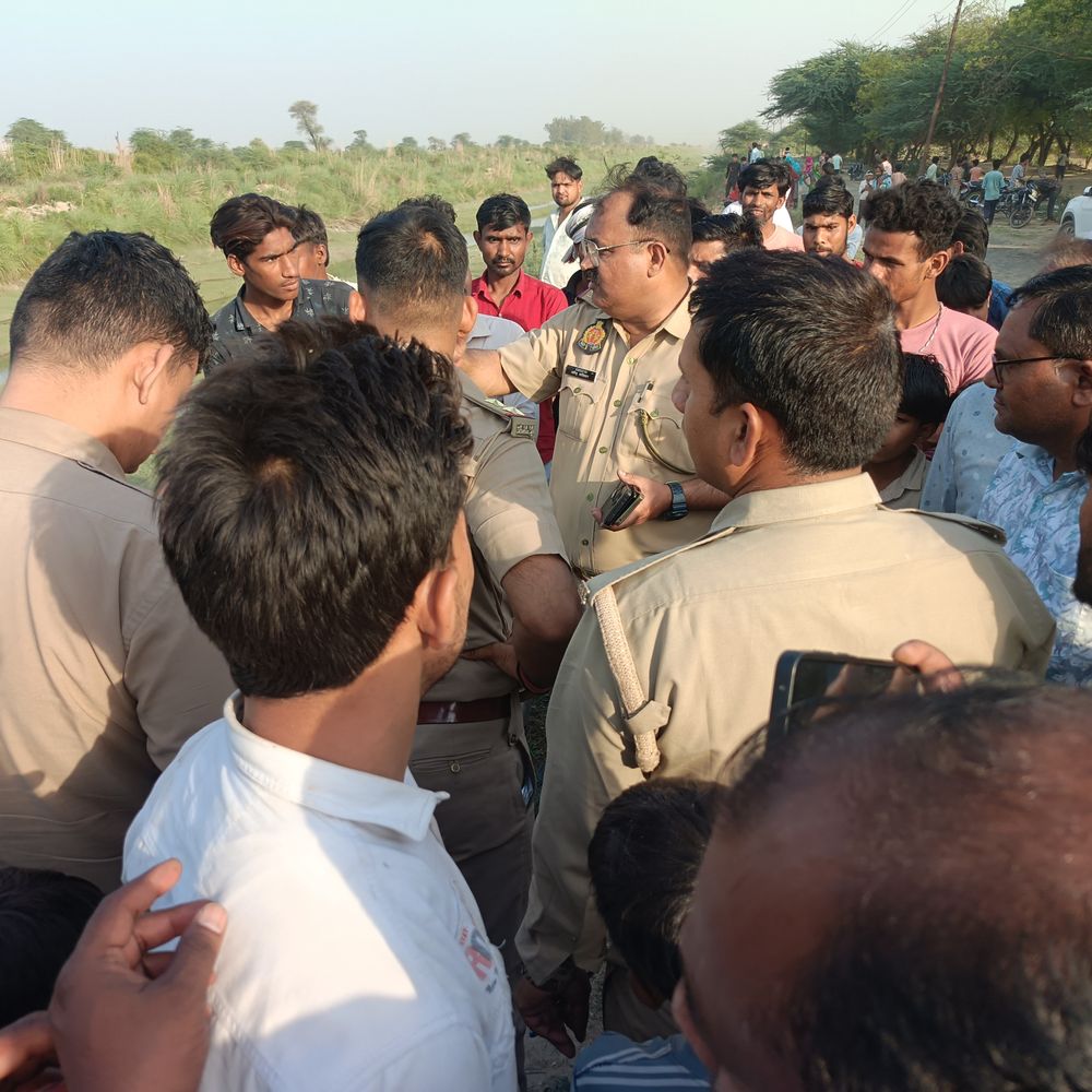 बुलंदशहर में लापता युवक का शव गंग नहर से बरामद:दोस्तों के साथ नहाते समय डूबा था; पलड़ा झाल के पास मिला शव
