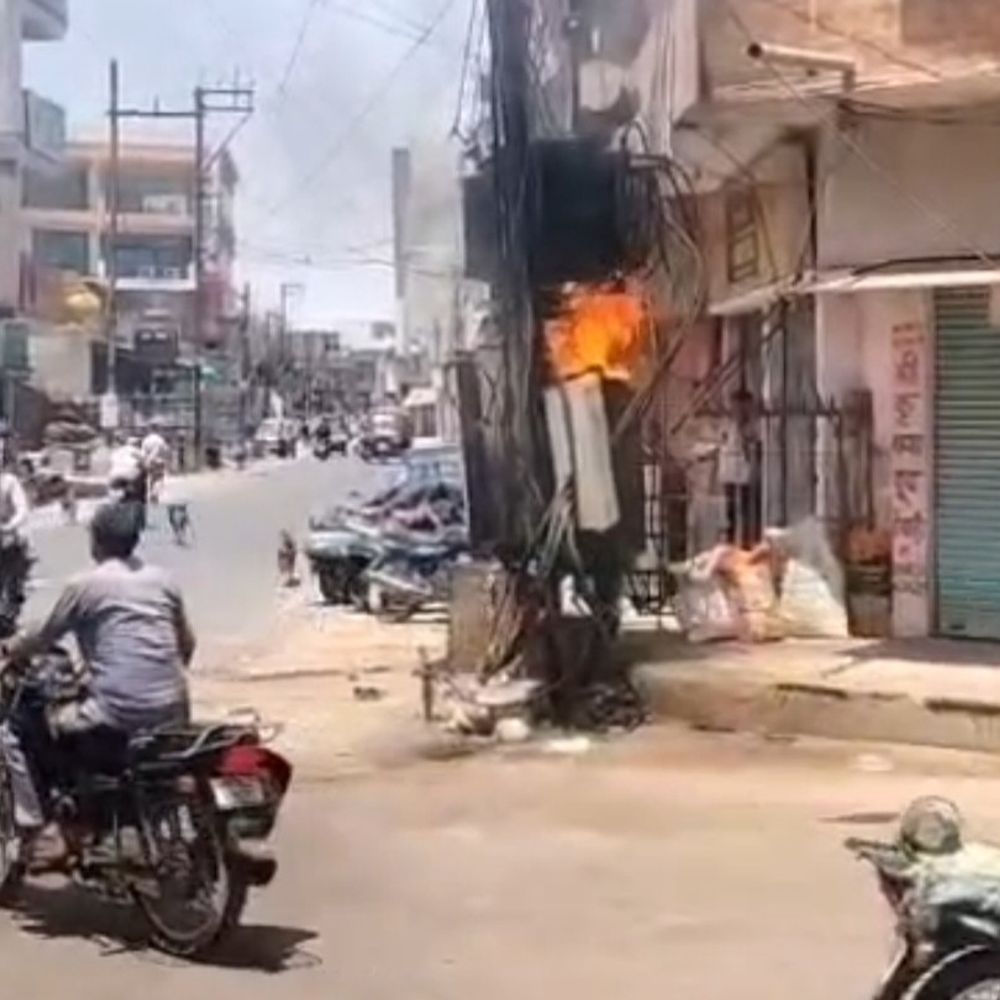 टीकमगढ़ में 41.5 डिग्री पर पारा, ट्रांसफार्मर में लगी आग:बिजली आपूर्ति बाधित, अगले दो दिन गर्मी से राहत नहीं