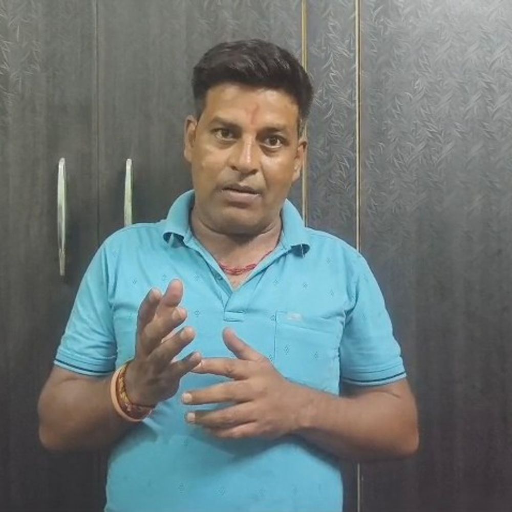 गौ सेवक नीशू के ‘धर्म युद्ध’ के ऐलान से हड़कंप:मृत गायों के लिए श्मशान घाट की मांग, जनप्रतिनिधियों के घर के बाहर देंगे धरना