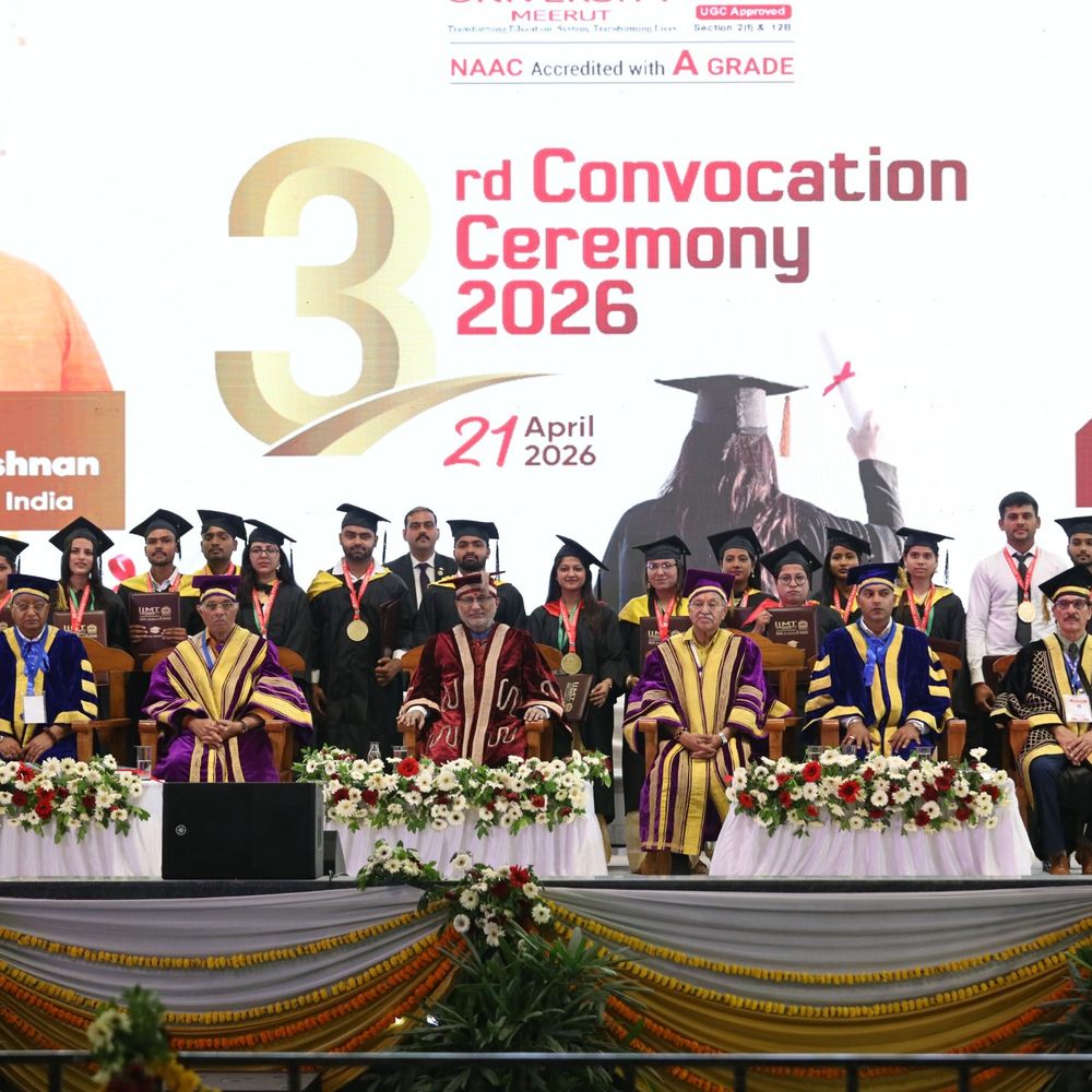 IIMT Convocation में उपराष्ट्रपति ने 17 मेधावियों को किया सम्मानित:3 हजार से ज़्यादा विद्यार्थियों को मिली डिग्री ,उपराष्ट्रपति ने संस्कार, स्टार्टअप और राष्ट्र सेवा पर दिया जोर