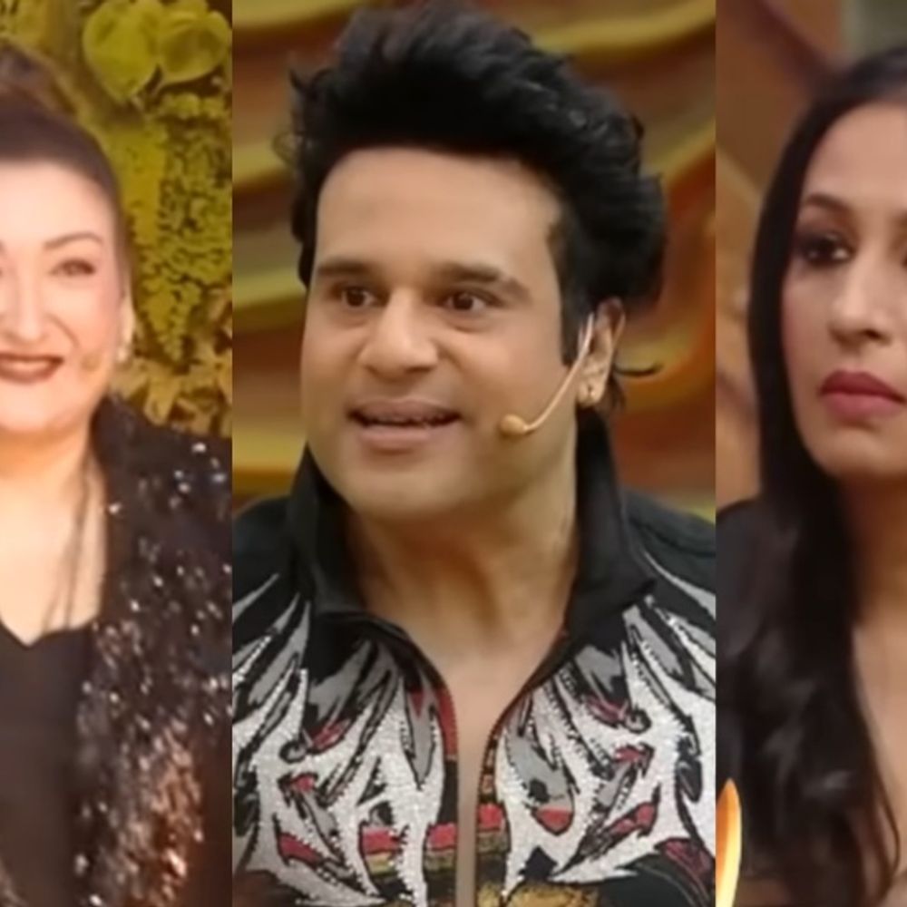 मामी सुनीता को देखते ही पैरों पर गिरे कृष्णा अभिषेक:देखकर रो पड़ीं पत्नी कश्मीरा शाह, गोविंदा पर दिए बयान से सालों बात बंद रही थी