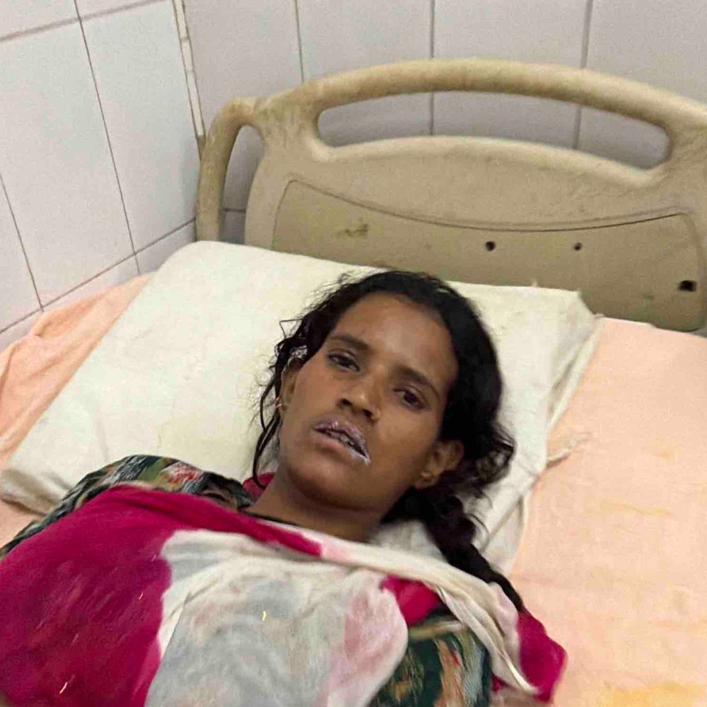 देवरानी के घर जाने से रोका, पति ने की मारपीट:रामपुर में गुस्साई पत्नी ने तूतिया खाया, जिला अस्पताल में भर्ती