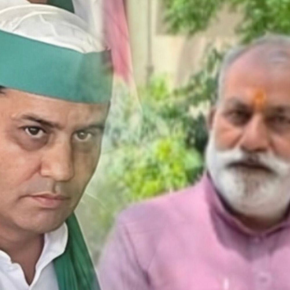 भोपा धर्मांतरण मामले में बयानबाजी तेज:भाकियू जिलाध्यक्ष नवीन राठी का नरेंद्र पंवार पर पलटवार, बोले- टकराव की स्थिति न बनाएं