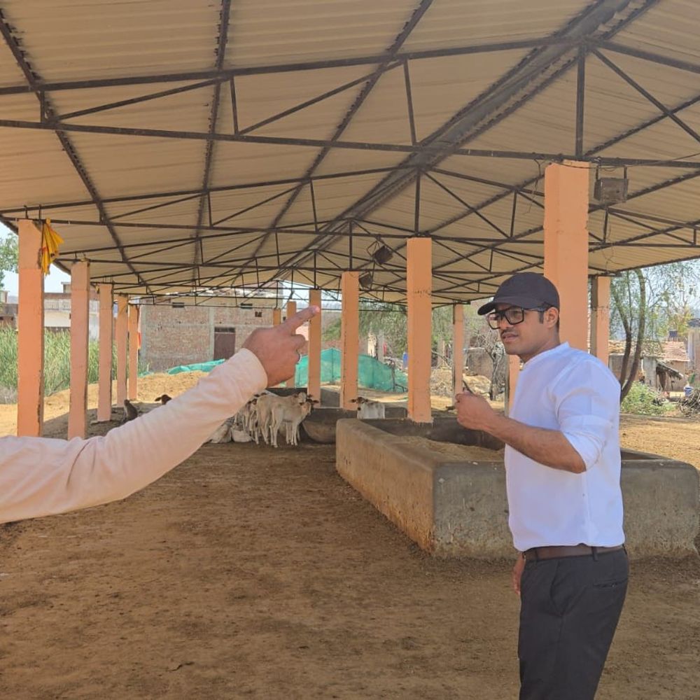 चित्रकूट डीएम ने गढ़ीवा गौशाला का किया निरीक्षण:व्यवस्थाओं को ठीक करने के दिए कड़े निर्देश, 172 गौवंश संरक्षित पाए गए