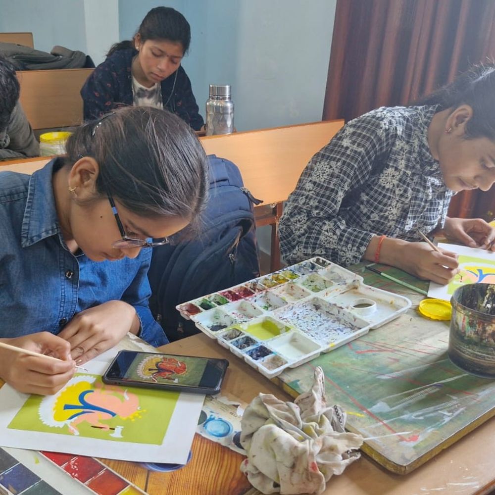 CSJMU में फाइन आर्ट्स का क्रेज:अब क्रिएटिविटी से संवरेगा करियर, पेंटिंग-एप्लाइड आर्ट्स में दाखिले शुरू