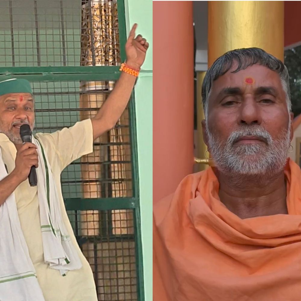 स्वामी यशवीर का भाकियू नेता पर पलटवार:मुजफ्फरनगर में भोपा धर्मांतरण मामले में साधु-संत और किसान संगठन आमने-सामने