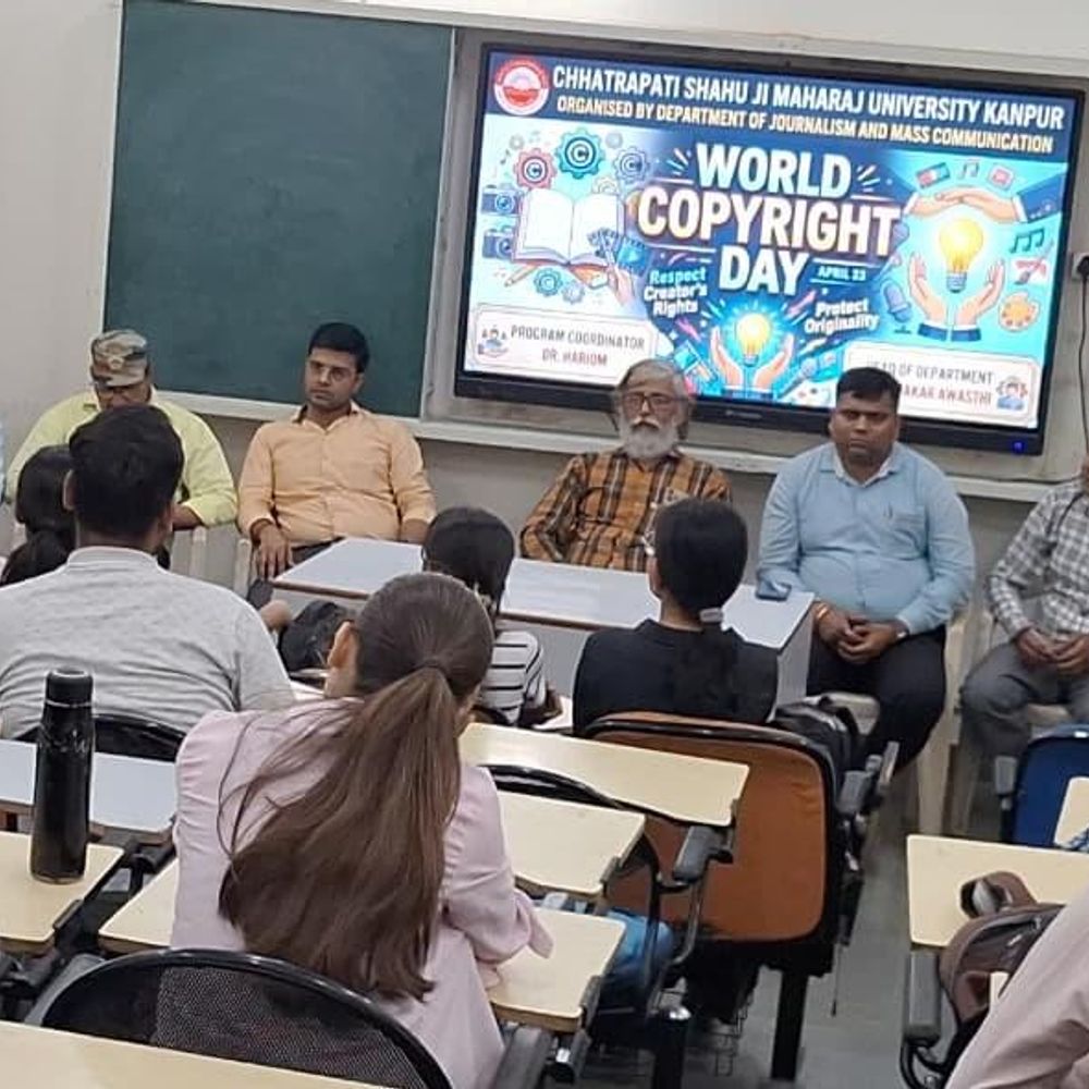 CSJMU में एआई पर मंथन:क्या मशीनी लेखन में खो जाएगी आपकी मौलिकता? कॉपीराइट दिवस पर छात्रों ने ली शपथ