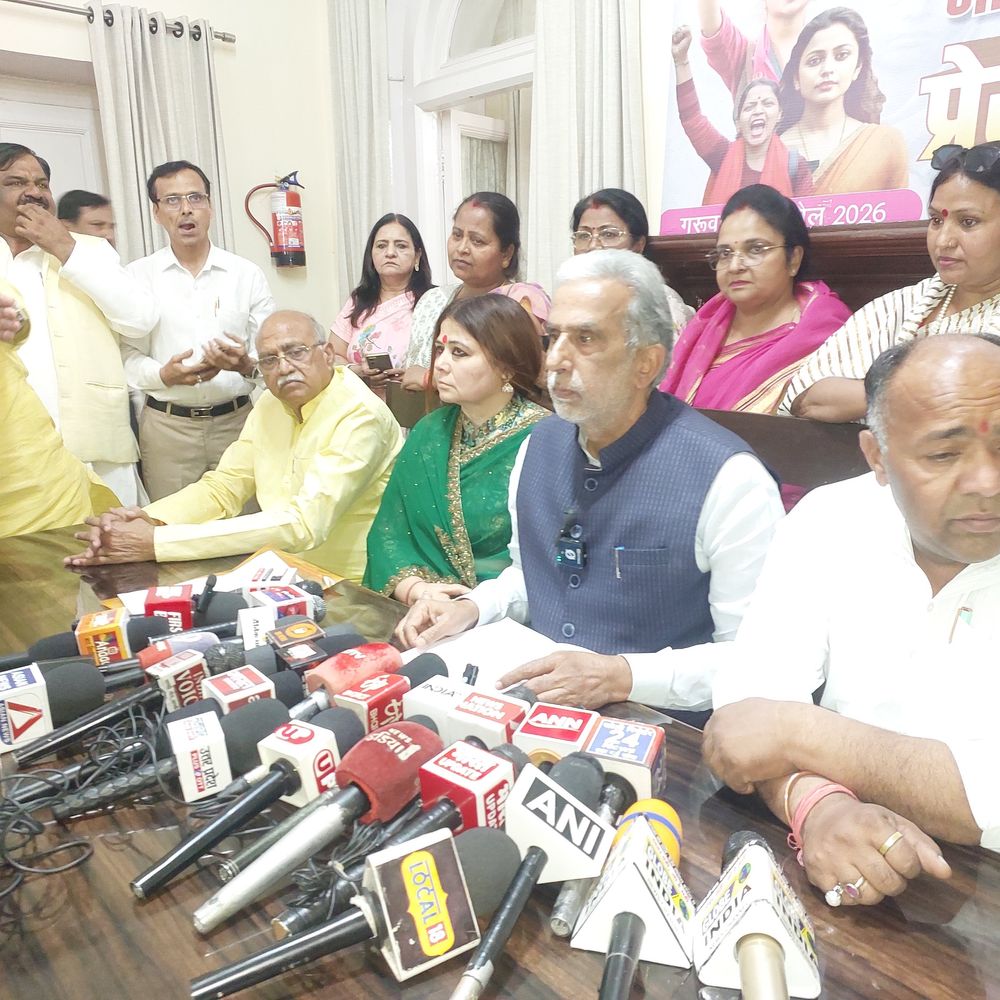 महिला आरक्षण बिल पर केंद्रीय मंत्री गुर्जर का बयान:विपक्ष पर लगाया महिलाओं के अपमान का आरोप