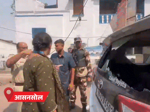 पश्चिम बंगाल में वोटिंग के दौरान हिंसा-मारपीट के 5 VIDEO:हुमायूं कबीर की कार पर पत्थरों और लाठियों से हमला, सिलीगुड़ी में BJP-TMC कार्यकर्ता भिड़े