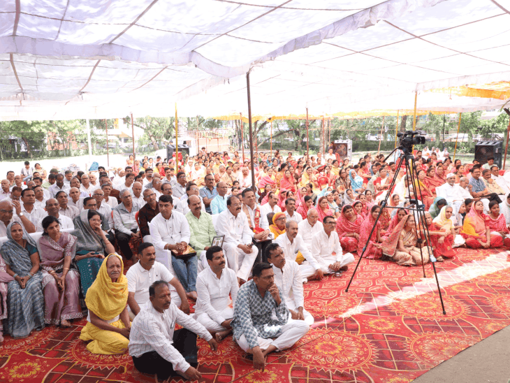 मुनि संभव सागर महाराज का 28वां दीक्षा दिवस:छात्रावास का लोकार्पण, शाहपुरा जिनालय में अभिषेक-पूजन