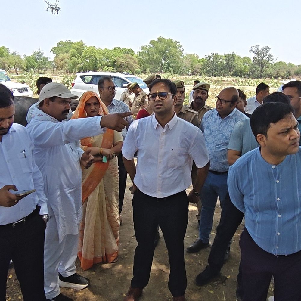 फिरोजाबाद में मोहम्मदाबाद तालाब बनेगा इको टूरिज्म हब:जिलाधिकारी ने वन वेटलैंड योजना के तहत किया निरीक्षण